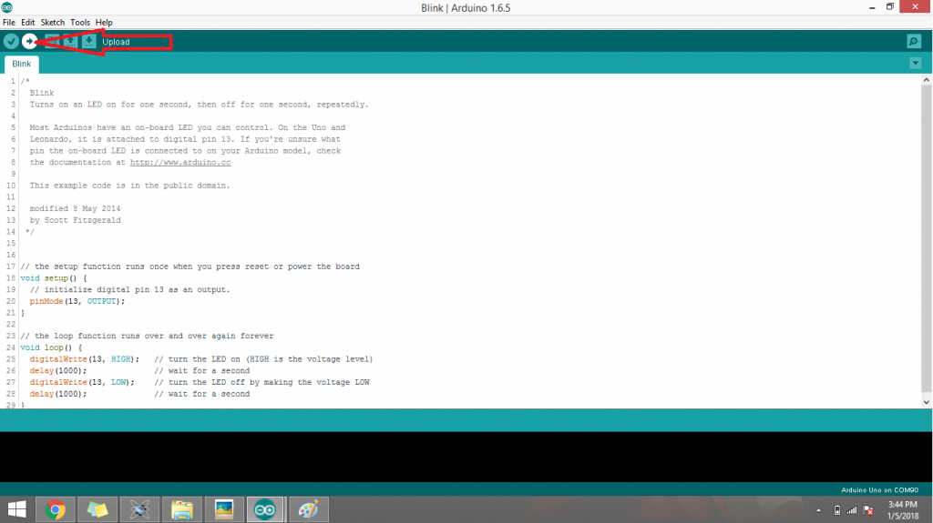 Arduino Tutorial 1: Upload Sketch and LED Blinking | Zentronic Studio