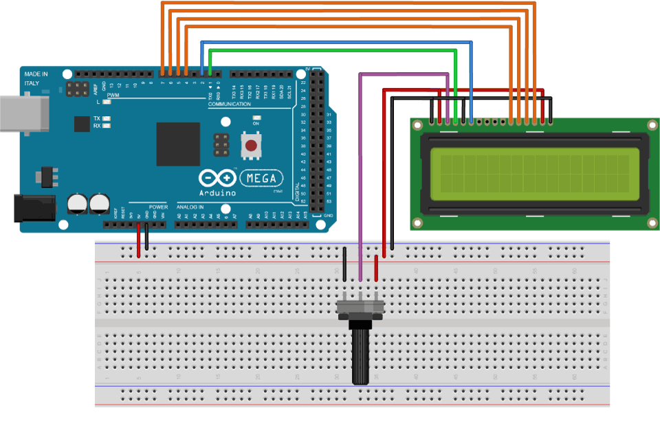 Arduino Tutorial 5: Arduino LCD Tutorial