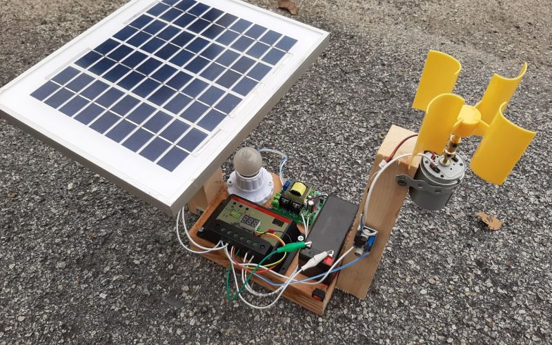 Hybrid Renewable Energy Prototype