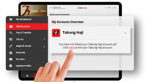 link Cimb ke tabung haji, cara link tabung haji ke cimb click, cara transfer duit daripada tabung haji ke cimb click, cara transfer duit dari cimb kepada tabung haji, Cimb Tabung Haji, Tabung Haji Cimb, Keluar cash Tabung Haji Cimb, cek baki tabung Haji daripada cimb click, cimb click tabung haji, daftar akaun tabung haji dengan cimb click,