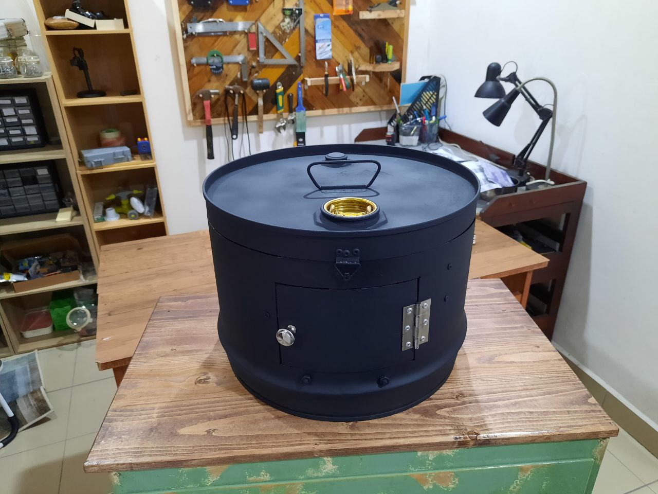 Custom BBQ Tong Drum Barrel