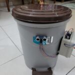 Automatic Trash Can With Counter