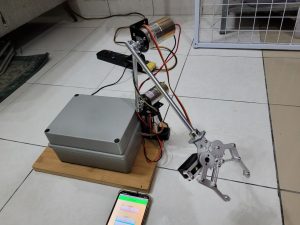 robotic arm arduino bluetooth